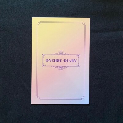 iz*one 3rd Mini Album oneiric diary Yuri set 3D ver. + 4