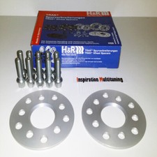 H&R Spurverbreiterung DR für Audi A4 8E 10=2x5mm Spurplatten mit Bolzen, ABE