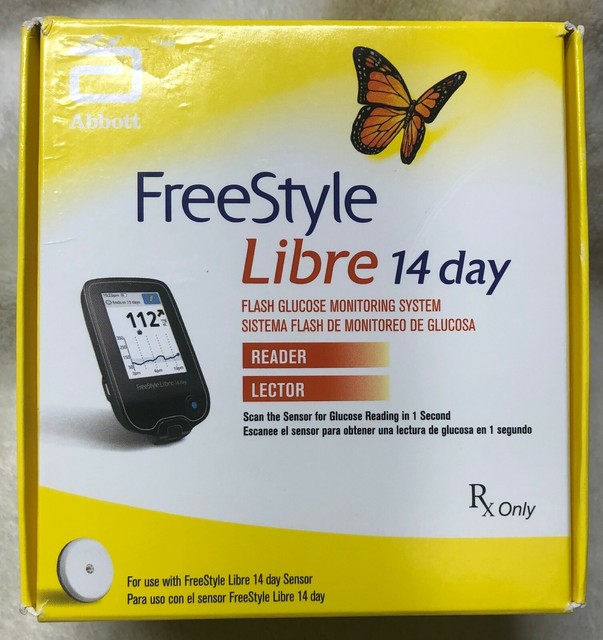 Freestyle Libre 14 Day Sensor Glucose Reader Monitoring System for sale