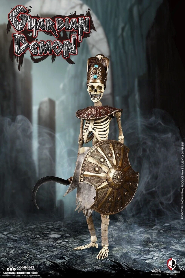 COOMODEL NS006 DIE-CAST ALLOY NIGHTMARE EGYPT GUARDIAN DEMON 1/6 Action figure - Image 4 of 4