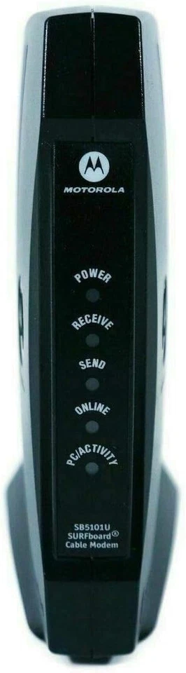 Motorola SURFboard Docsis 2.0 Cable Modem Black SB5101U - Image 2 of 4