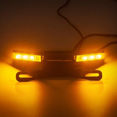 Tail Tidy License Plate Holder LED Signal Light For KAWASAKI NINJA 250/300 Z 300 - Picture 5 of 14