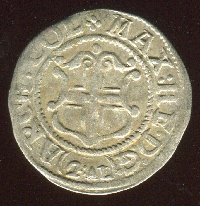 1659 Cologne Koln Germany 2 Albus | Circulated | Silver | KM 44 | Free Shipping - Image 2 of 4