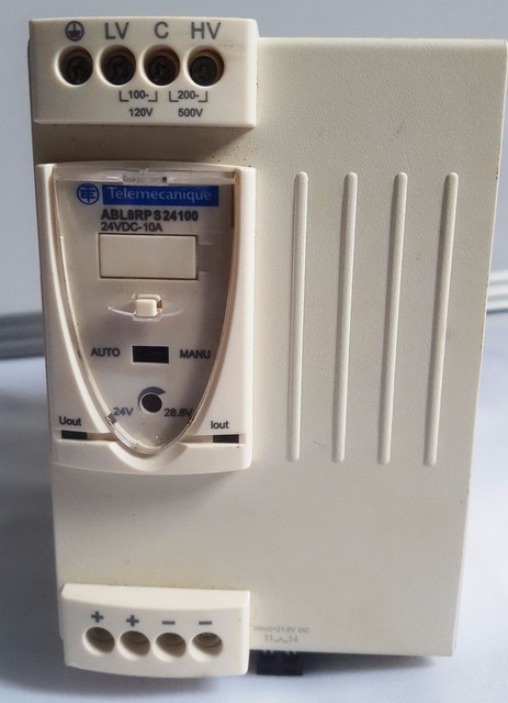 Schneider Electric ABL8RPS24100 DC Power Supply 24VDC 10A 50/60Hz | eBay