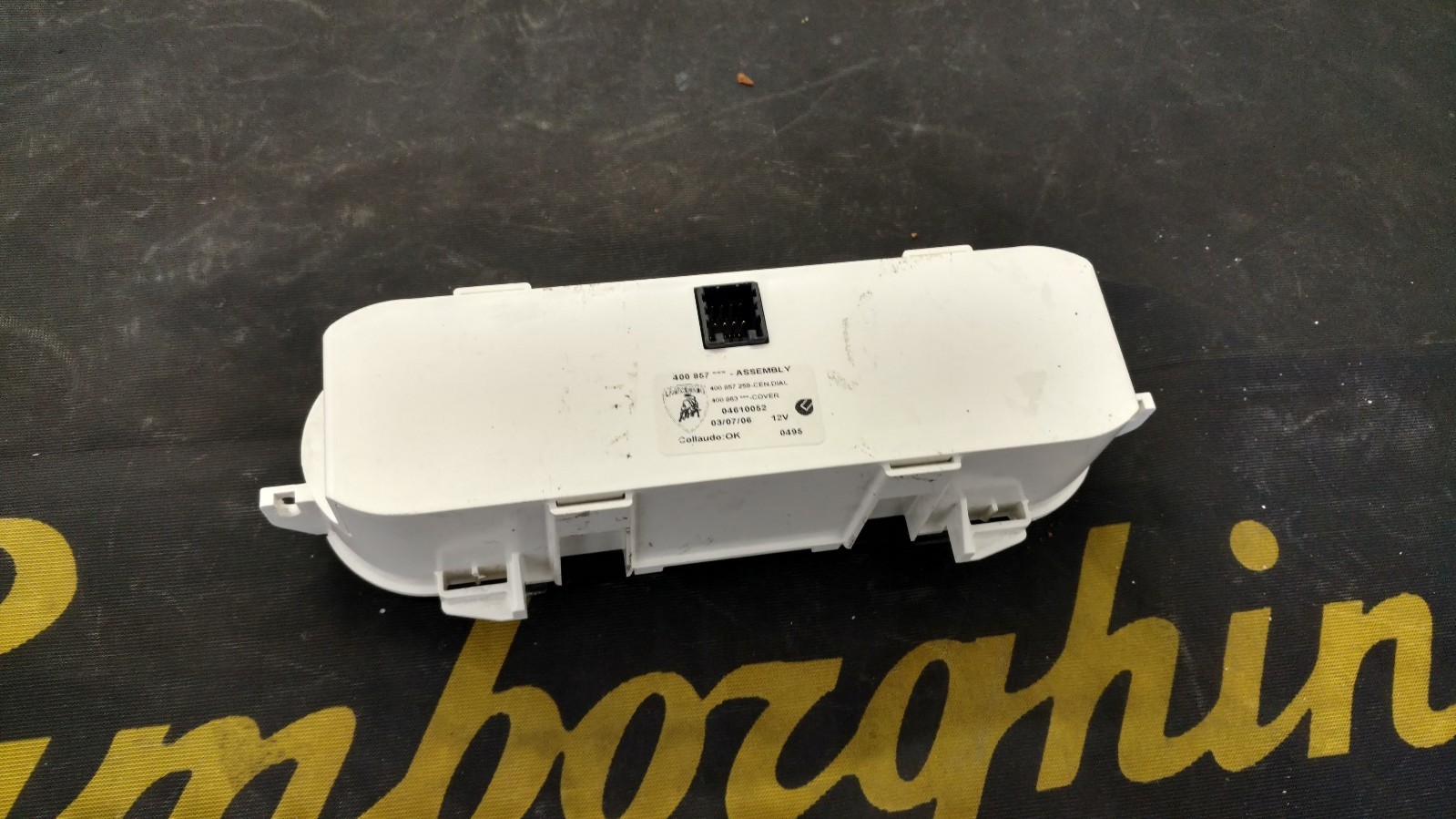 LAMBORGHINI GALLARDO OIL PSI TEMPERATURE BATTERY GAUGE OEM 400857259