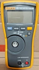 FLUKE 113 MULTIMETER True Rms Used missing knob