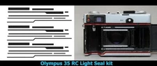 3kit Set Olympus 35RC Camera Light Seal Adhesive Form Replacement from Japan