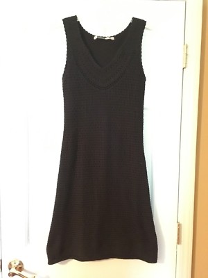 white christmas dresses Athleta Black Crochet Dress Size XS – Ernest Grace main image 1