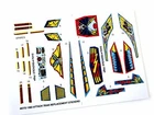 MOTU Masters of the Universe Attack Trak replacement Sticker  'READ'