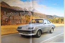 Original CSC 2012 magazine article: VAUXHALL 'DROOP SNOOT' HP FIRENZA (HC)