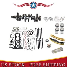 For HYUNDAI KIA 1.6L Engine Rebuild Kit-Piston Gasket Bolt Timing Kit Crankshaft
