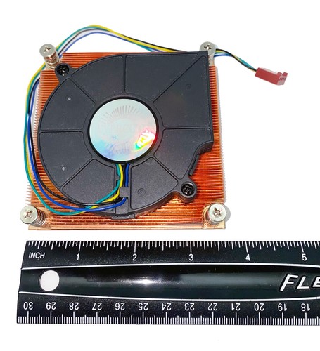 NEW Evercool 95W Intel Xeon E3 E5 1U Server CPU PWM Fan Cooler w/Copper Heatsink - Picture 8 of 12
