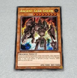 Ancient Gear Golem - SGX1-END01 - Secret Rare - 1st Edition - Speed Duel GX: Duel Academy Box