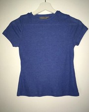 womens tops T Shirt size 10 Casual Blue