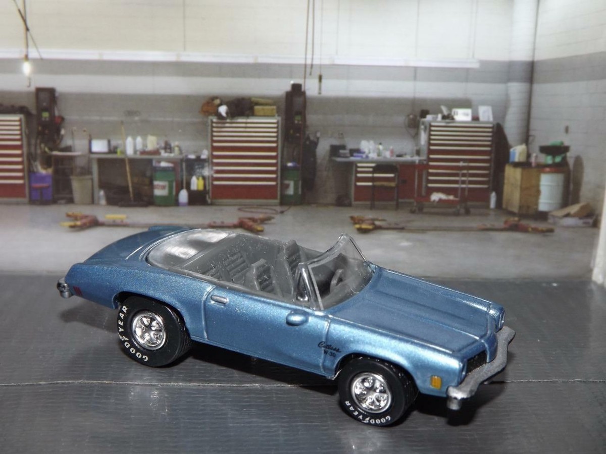 1974 OLDSMOBILE CUTLASS 442 V-8 W-30 CONVERTIBLE DIE CAST