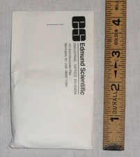 1 Edmund Scientific New TechSpec Plano-Convex Lens 9mm Diam. 13.5mm Focal Length