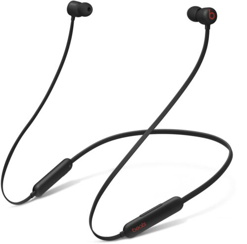 Beats by Dr. Dre Flex 12 Hour All-Day Wireless Bluetooth In-Ear Headphones Black - Picture 1 of 3
