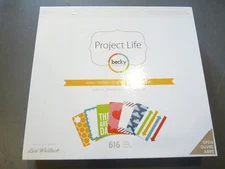 Project Life Becky Higgins Lori Whitlock Honey Edition Core Kit 616 Cards Sealed