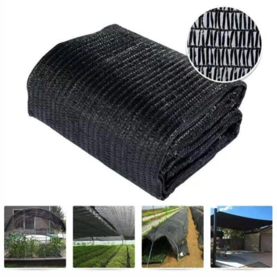 CERBIOR 70% Sunblock Fabric Shade Cloth Net Mesh Shade for Plant Greenhouse Barn Pool