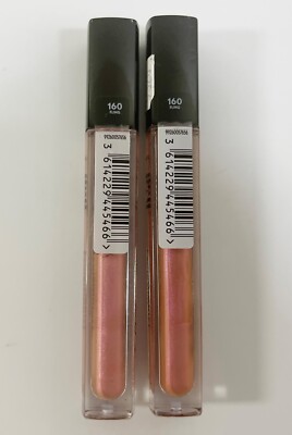 Lot of 2 COVERGIRL EXHIBITIONIST Lip Gloss #160 Fling SEALED NEW Without Box