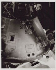 Early Apollo RARE NASA First Ever Command Module Recovery 1966 8x10 Photo