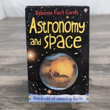 Usborne Fact Cards: Astronomy and Space by Phil Clarke Hundreds Of Facts Cards