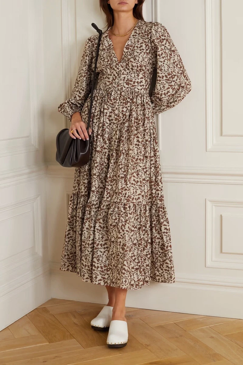 Plunge smock cheap dress