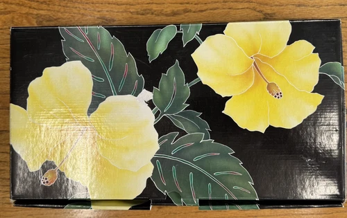 "SAVOIR VIVRE"BOXED SET OF 4*HIBISCUS*PLATES~7"/18CMS~BNIB~JAPAN* - Picture 2 of 11