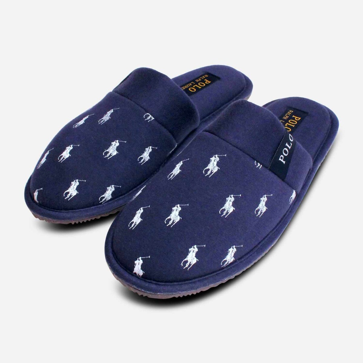 Ralph Lauren Designer Navy Blue \u0026 White 