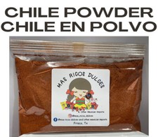 Chile Powder/Polvo de Chile VARIOUS SIZES 4,6,8,10,12OZ 1-3 LBS MAS RICOS DULCES