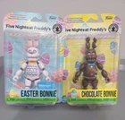 FNAF Choc. Bonnie & Easter Bonnie Set of 2 Action Figures-New- ONLY 1 SET LEFT!!
