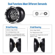 Professional Yoyo High-Quality Gift For Yoyo Tricks Aluminum Easy To Use