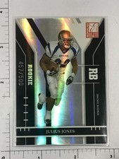 Julius Jones Rookie Card #d /500 2004 Donruss Elite #153 Dallas Cowboys. rookie card picture