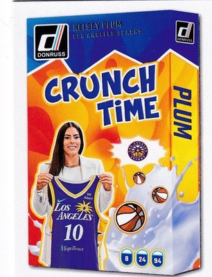 2025 Panini Donruss WNBA CRUNCH TIME #8 Kelsey Plum, Los Angeles