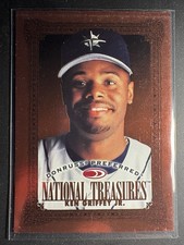 1997 Donruss Preferred KEN GRIFFEY JR “NATIONAL TREASURES” BRONZE HOLO #175 RARE