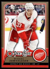 2008-09 O-Pee-Chee Mikael Samuelsson Detroit Red Wings #114