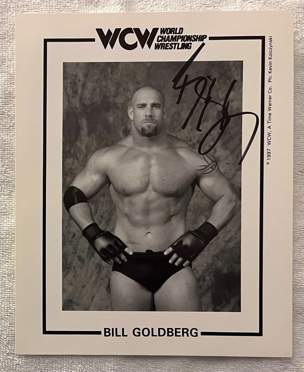 Bill Goldberg Wrestling Original Autographed Photos for sale | eBay