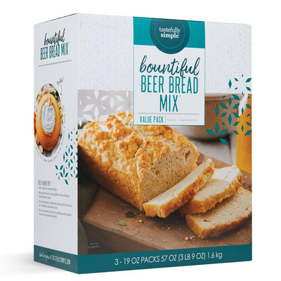 Bountiful Beer Bread Mix, Incredibly Easy to Make Artisan Bread Loaves, Just Add