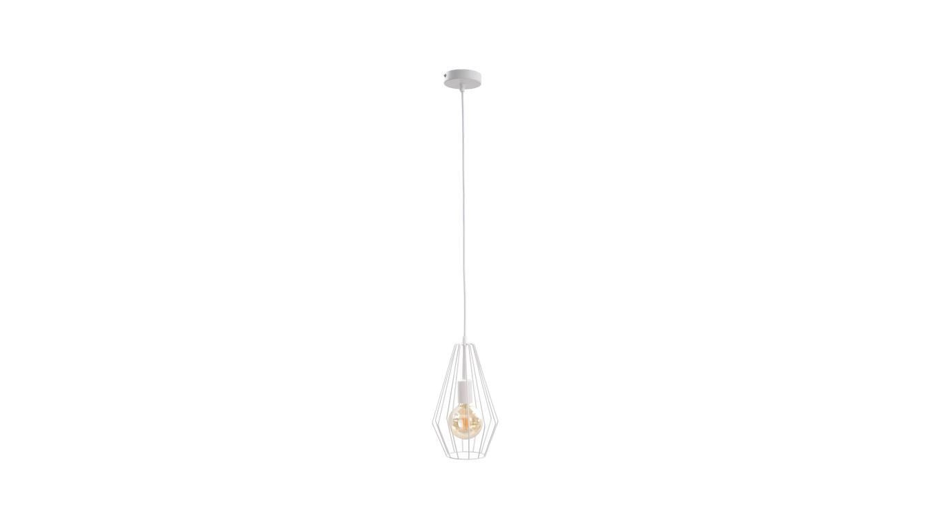 Loft Pendant Light 1xE27 LEX WHITE 439