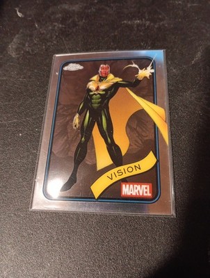 2025 Topps Chrome Marvel VISION #139 Base 