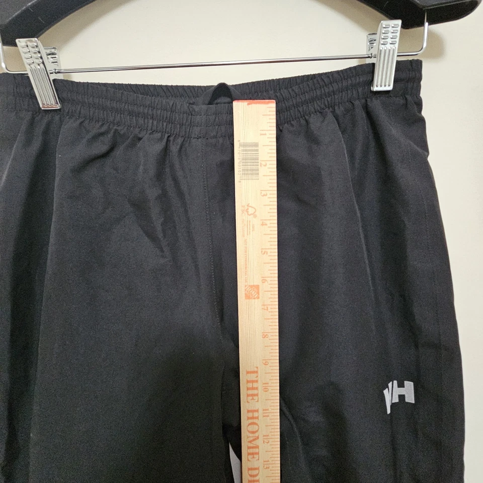 Helly Hansen Size 152/12 Junior Black Moss Rain Pants Helly Tech 28 Waist - Image 3 of 4