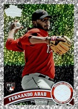 2011 Topps #491 Fernando Abad Diamond Anniversary Rookie RC