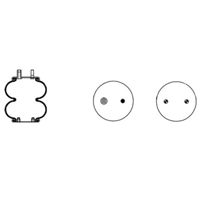 #ad #ad Dayton Parts 354 7705 Air Spring W013587705 $286.28