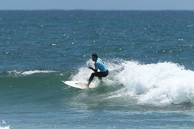 David Odonell surfs durint the 3rd Annual Project SOS SURF 24 - Da- Old Photo