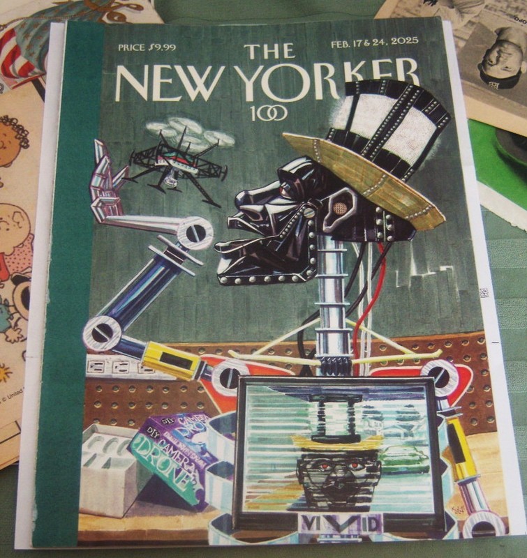 The New Yorker Magazine Feb 17 & 24 2025