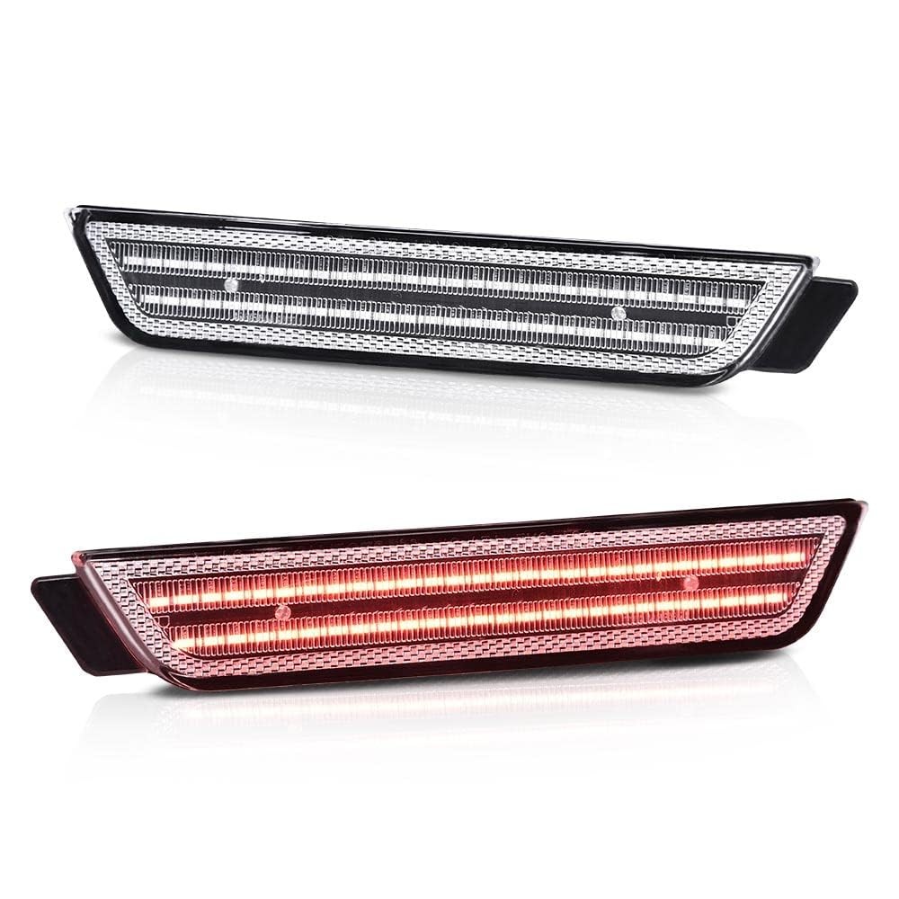 LED Side Marker Light for Chevy Camaro 2010-2015 Clear Lens Left Right 92246245