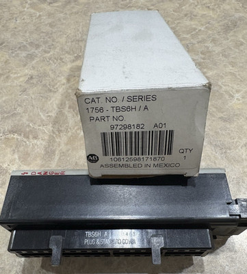 Allen-Bradley AB 1756-TBS6H /A PLC Module Terminal Block 1756TBS6H NEW!!!!