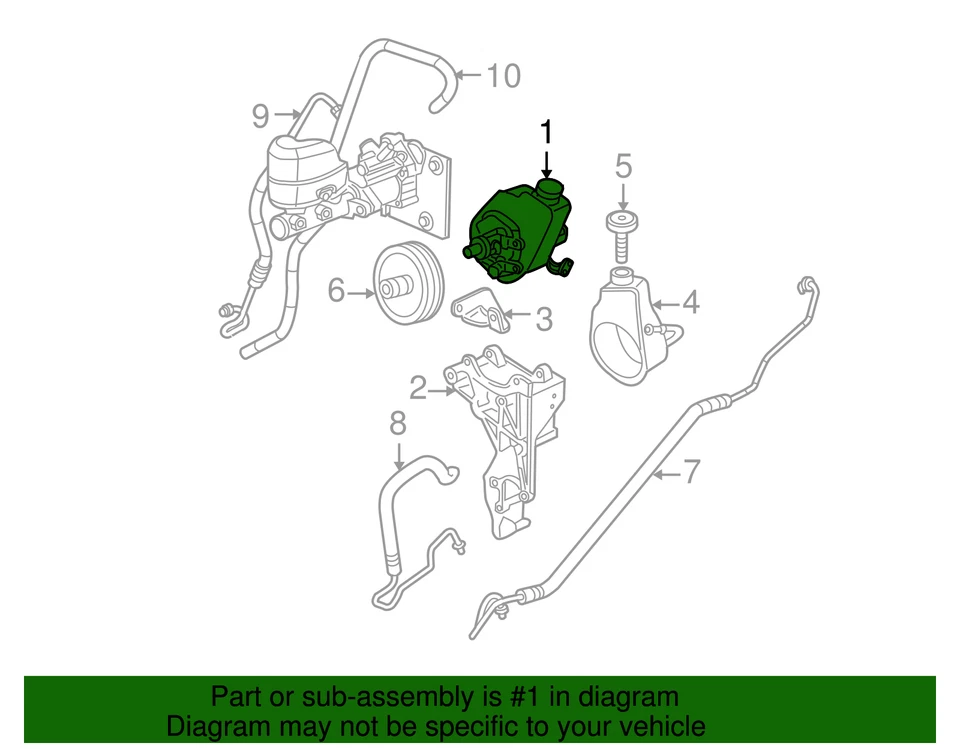 Bomba de dirección asistida GM 19420679 genuina Foto 4 de 4
