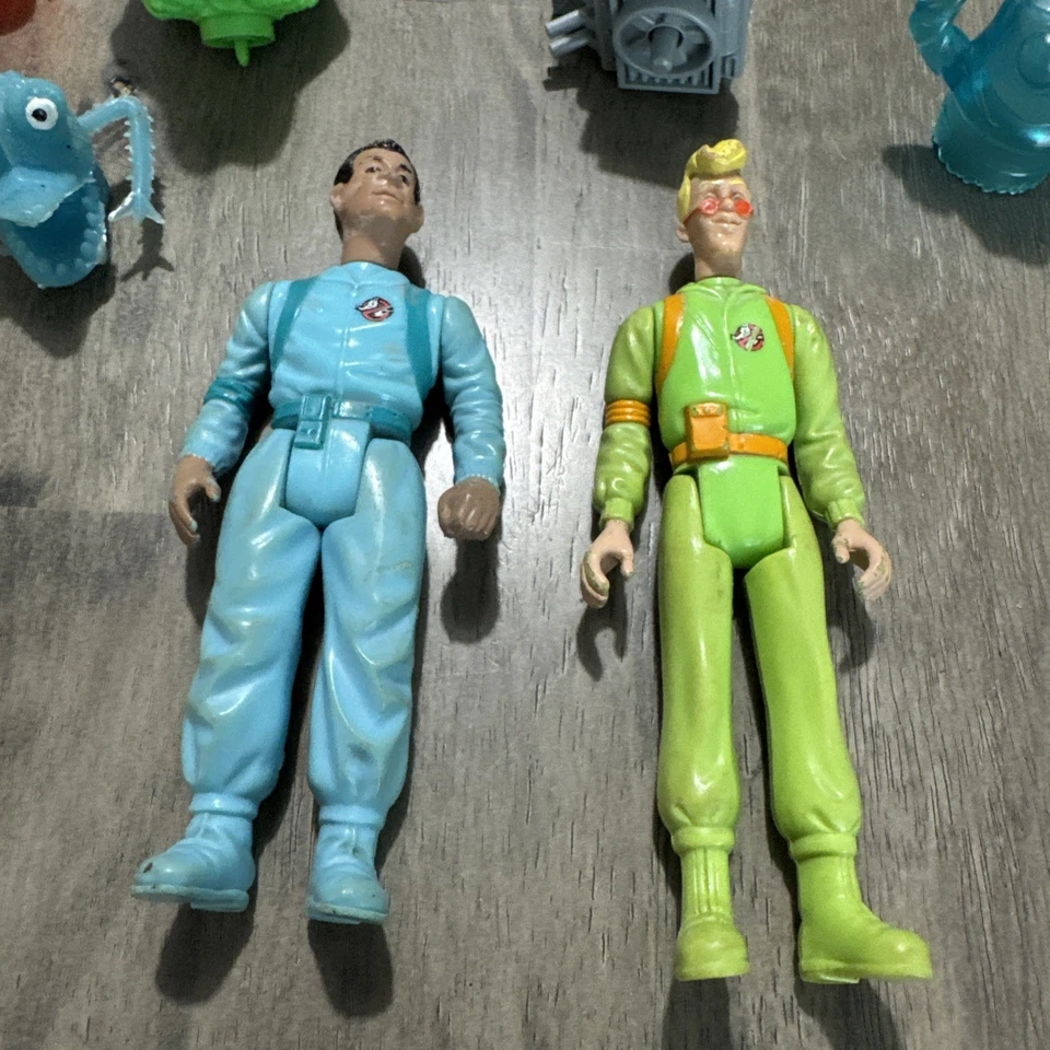 Figura de acción de colección Real Ghostbusters Winston & Egon Kenner 1990 con accesorios Foto 3 de 4