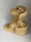 Vintage Atlantic Mold Cocker Spaniel Dog Figurine In Boot, 7” Tall, Rare, Read — photo 10